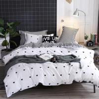 J5 Bedding Set Jpcs King Duvet Cover/ Quilt Cover/comforter Cover + 2 Pillowcase Bed Cover Size 150*200/180*220/200*200/220*240