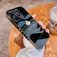 เคสมือถือสำหรับ Realme C53 C55 ฝาหลังส่องแสงใบเมเปิ้ลซิลิโคนนิ่มป้องกันทุกสัดส่วนดีไซน์สำหรับ Realme C53 C55 เคสใส่โทรศัพท์