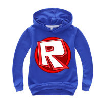 Ro Blox เด็กชายหญิงแขนยาว Hoodie เสื้อผ้าเด็กกลางและใหญ่เด็ก Multicolor ใหม่เกาหลีอินเทรนด์การ์ตูนแฟชั่นเสื้อกันหนาว Hoodie 0295