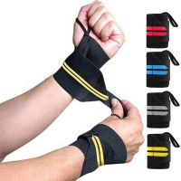 1Pcs สนับสนุนข้อมือ Gym ยกน้ำหนักการฝึกอบรมถุงมือยกน้ำหนัก Bar Grip Barbell สายรัด Wraps Hand Protection Wrist Support