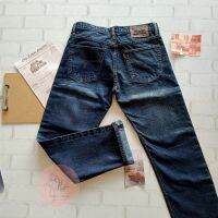 ยีนส์ขากระบอก 500 LIVE HI STEP ORIGINAL JEANS 444 ริมแดง