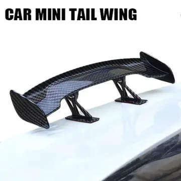 Cheap Carbon Fiber Mini Spoiler Auto Rear Tail Spoiler Wing Decor
