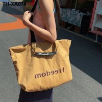 2023 girls inclined bag large capacity female BaoSenMeng contracted ins single shoulder bag portable tottenham