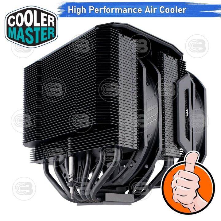 coolblasterthai-cooler-master-masterair-ma624-stealth-heat-sink-lga1700-ready-ประกัน-5-ปี