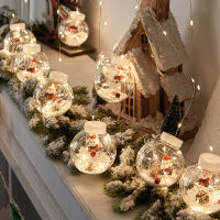 Garland Balls Curtain Lights on The Window New Year Christmas Decoration Curtain Festoon Christmas Lights Fairy Lights Garland