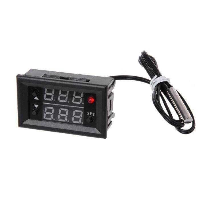 worth-buy-w2810-dc12v-20a-จอแสดงผลเครื่องควบคุมอุณหภูมิดิจิทัลด้วย