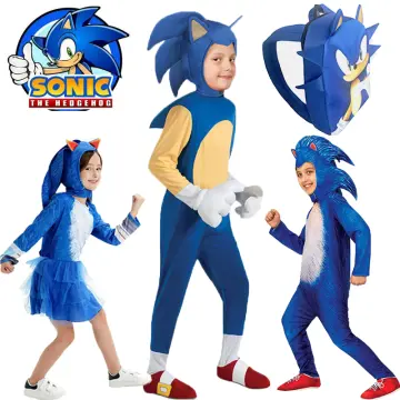 New SONIC RACING Halloween Costumes for Kids Boys Anime SONIC's