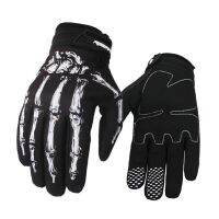 hotx【DT】 Riding Gloves Fashion Non-slip Breathable Wear-resistant Long-finger Motorcycle Outdoor Equipmen