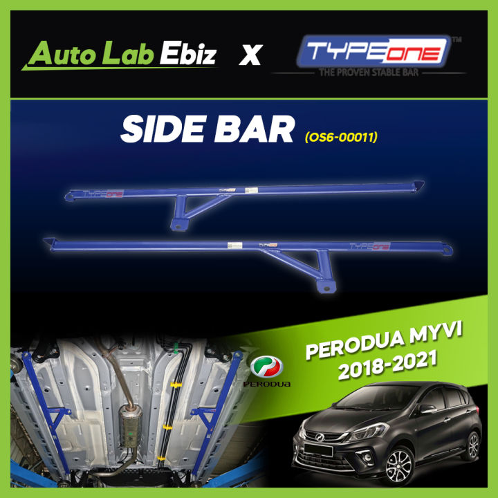 Perodua Myvi 20182021 TypeOne Safety Side Bar (OS600011) Lazada