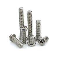 M2 M2.5 M3 Stainless Steel Pan Head Phillips Screw Micro Machine Screws SS304