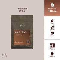 Roots Coffee เมล็ดกาแฟ Got Milk Blend ขนาด 200g คั่วระดับกลาง เหมาะสำหรับชงแบบ Espresso และ Moka Pot