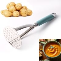 【CW】 Pressed Masher Ricer Puree Juice Maker Pusher Mashed Potatoes Crusher Fruit Tools