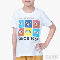 DOSH KIDS UNISEX T-SHIRTS SESAME STREET เสื้อยืดคอกลม แขนสั้น เด็กชาย-หญิง DSEBT5040-9DSEBT5040-OW