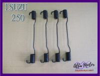 ISUZU 250 REAR SPRING BRAKE SET (4 PCS.) #ชุดสปริงเบรกหลังอีซูสุ250 สีดำ งานสวย คุณภาพเยี่ยม