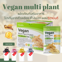 วีแกน vegan โปรตีนสกัดจากถั่วเหลือง  มัลติ แพลนท์ โปรตีน   โปรตีน มนถั่วเหลือง ถั่วเหลือง และโปรตีนสกัดจากถั่วลันเตาสีทอง