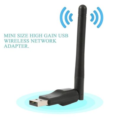 WIFI USB Adapter RT7601 150Mbps USB 2.0 WiFi Wireless Network Card 802.11 B/G/N LAN Adapter with Rotatable Antenna