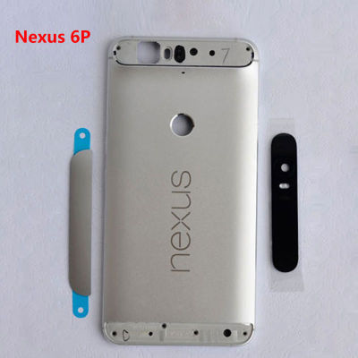 For Huawei Google Nexus 6P Metal Rear Housing Battery Cover Case Back With Side Keys + Camera Lens