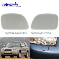 Original-คุณภาพสูงกันชนไฟหน้าเครื่องซักผ้าไฟหน้าฝาครอบหัวฉีดสำหรับ Subaru Forester 2005-2008 Unpainted ที่ขัดฟันหัวฉีดสเปรย์86636-SA240