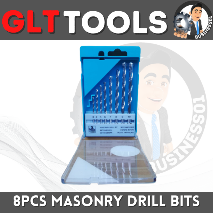 Flyman Wholesale Retails Glt Mason Drill Bits 8Pcs Drill Accessories