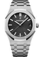 นาฬิกาข้อมือ AP Royal Oak Classic 15500ST Black Dial 41MM (Top Swiss) (ขอดูภาพเพิ่มเติมได้ที่ช่องแชทค่ะ)