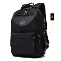 Solid Color Backpack Fashion Men Women Backpack High Capacity Schoolbags For Teenager Girls Boys Male Shoulder Bags