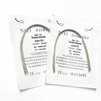 【CW】 10Packs 100Pcs Ortho Niti Thermal Activated Round Arch Wire (5Packs Upper 5Packs Lower)