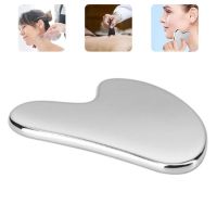 ✜™● Stainless Steel Guasha Scraping Massage Scraper Face Massager Tightening Cooling Gua Sha Eye Face Board SPA Body Massage Tool