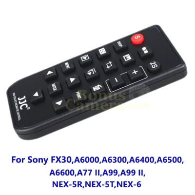 รีโมตคอนโทรลโซนี่ FX3,A6000,A6300,A6400,A6500,A6600,NEX-5T,NEX-6,A77 II,A99 II ใช้แทน Sony RMT-DSLR2 Remote Control