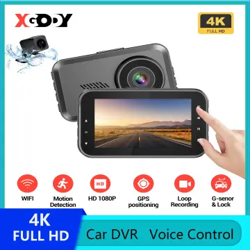 XGODY 4K IPS Screen 10.26 Car Dash Cam Portable Wireless Carplay