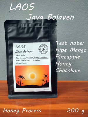 Lager Coffee เมล็ดกาแฟคั่ว Laos Java Bolaven Honey Proces คั่วอ่อน/คั่วกลาง
