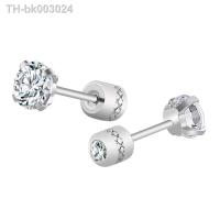 ❄✿  Men Stainless Steel Cubic Zirconia Earring   Stainless Steel Stud Earrings Men - Stud Earrings - Aliexpress