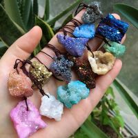 Natural Crystal Necklaces Stone