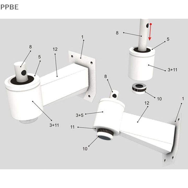 ppbe-1-1โมเดลกระดาษปลอมความปลอดภัย-dummy-surveillance-camera-security-model-ปริศนา