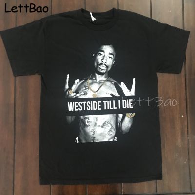 2Pac Mens Tupac Hop Rap Men T Shirt Relax Zone Aesthetic Printed Tshirts Japanese 100% Cotton Gildan