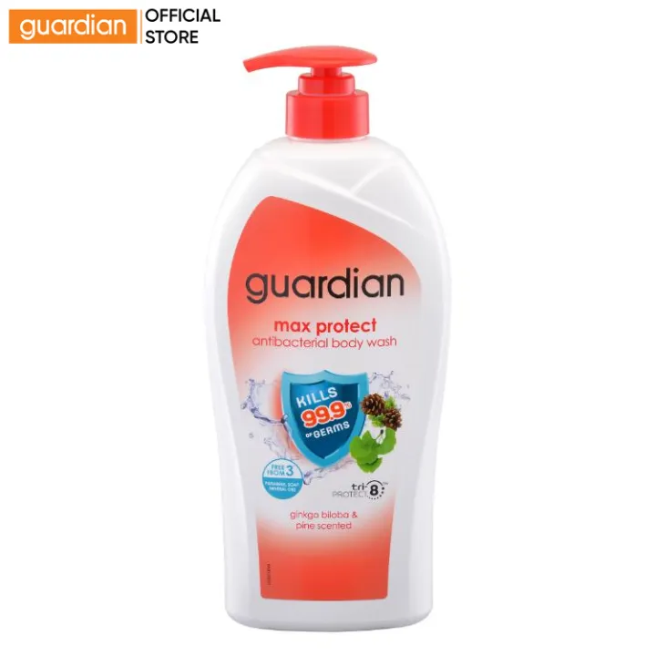 Guardian Max Protect Antibacterial Body Wash 1L Lazada
