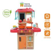 Bộ đồ chơi nhà bếp cho bé nấu nướng có vòi nước và bảng vẽ Toyshouse