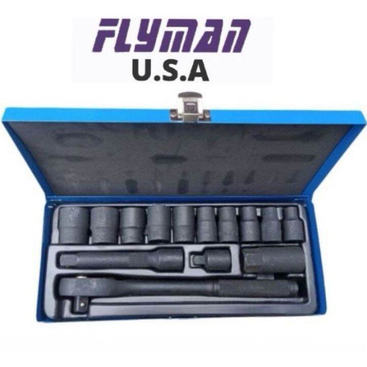 Socket Wrench Set Pcs Drive Original Flyman Heavy Duty Lazada Ph