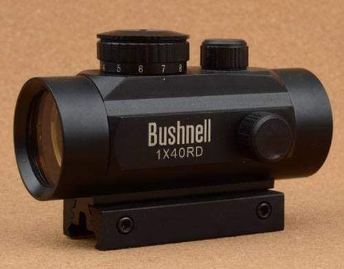 red-dot-ยี่ห้อ-bushnell-rd-จุดแดง-ขนาด-1x40-มิลลิเมตร-รางขนาด-11-และ-22-มิล-สลับได้-อย่างดี-แบบหน้ากรม-ยาว-4-นิ้ว