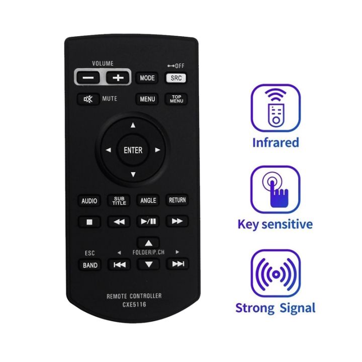 cxe5116-car-audio-remote-control-plastic-remote-control-for-pioneer-dvd-rds-av-receiver-avh-2450bt-avh-1450dvd-avh-210ex-avh-p4450bt