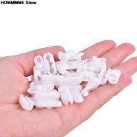 (SHUN FA)20Pcs Roller Blinds Pull Cord Connector Curtain Chain For Vertical Joiners Spare Tool Replacement Plastic White