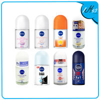 NIVEA นีเวีย โรลออน 25 มล. Nivea Rollon 25 ml. (มีให้เลือก 8 สูตร)