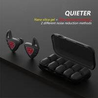 Silicone Sleeping Ear Plugs Sound Insulation Ergonomic Anti-Noise Plugs for Travel Memory Form Soft Noise Reduction Earplugs