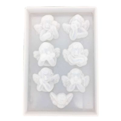 Little Angel Shape Silicone Mold for Resin DIY Clay UV Epoxy Resin Molds Pendant Jewelry Tools Mould