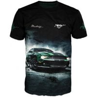 [เสื้อยืด Cloud Sense]    T SHIRT    T-Shirt cool 3d Mustang Printed S-5XL.