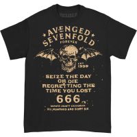Hot sale Avenged SEVENFOLD Seize The Day Official Merchandise T-Shirt  Adult clothes