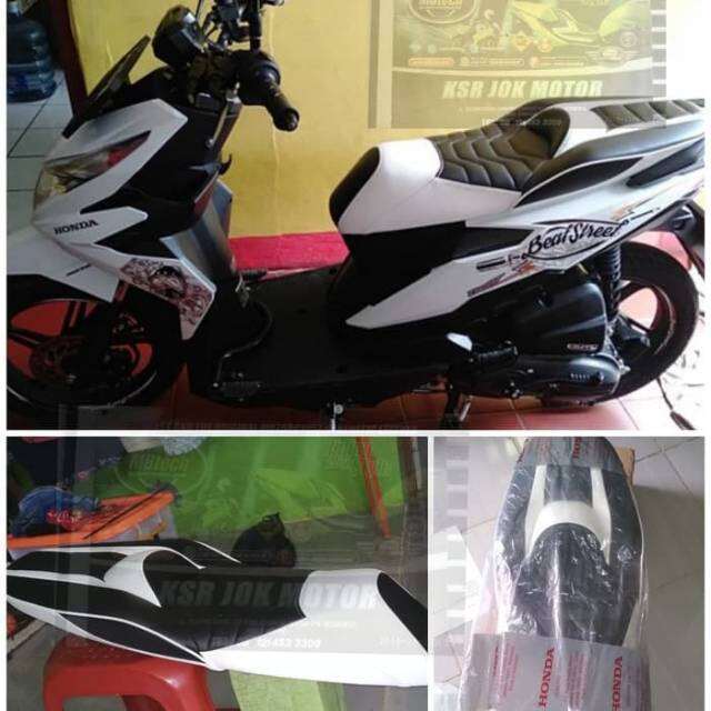 Jok Custom Honda Beat Deluxe-Jok Variasi Mbtech Retro-Jok Beat | Lazada