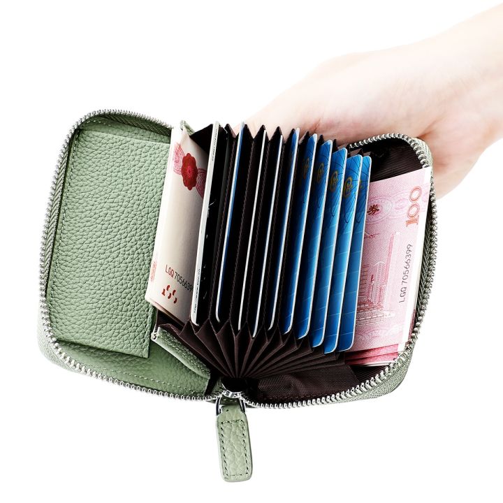 layor-wallet-กระเป๋าเงินใส่บัตรหนังแท้-rfid-2022สำหรับผู้ชายผู้หญิงกระเป๋าเก็บบัตรกระเป๋าใส่เหรียญ14สีสไตล์ญี่ปุ่นมีซิป