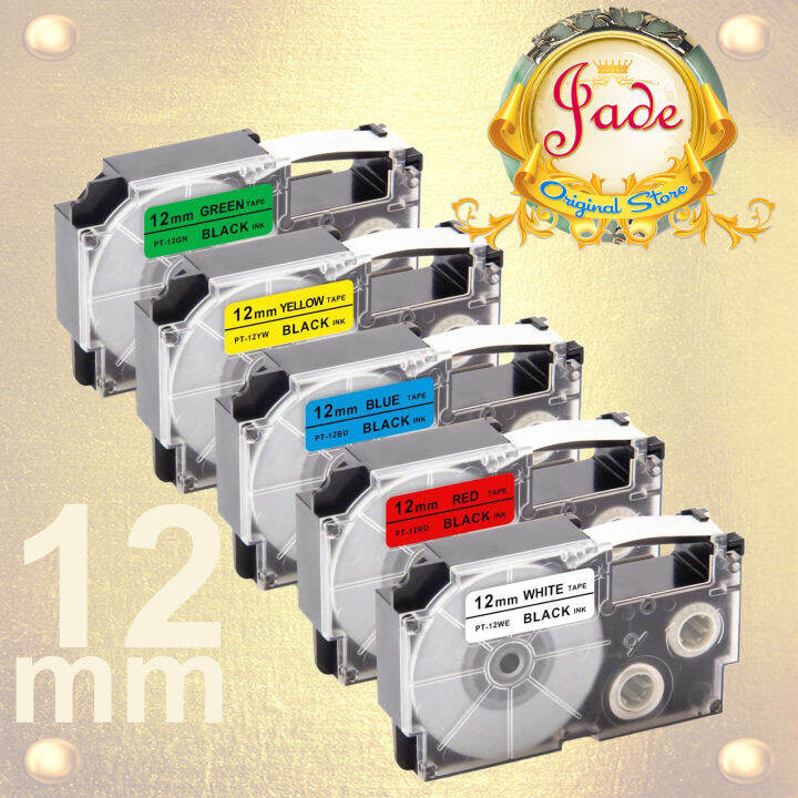 EZ Label Tape Casio / Cartridge Label Printer Casio 9mm 12mm Lazada