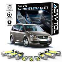 AENVTOL Canbus สำหรับ Volkswagen VW Touran 1T1 1T2 1T3 5T1 2003 2004 2005 2006 2007 2008 2020รถ LED ภายในโคมไฟอุปกรณ์เสริมชุด