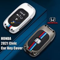 Honda Civic FE 2022 HRV Key Cover Key Case Cover Key Protector ฝาครอบกุญแจโลหะ Civic 2021 FE HRV อุปกรณ์เสริม